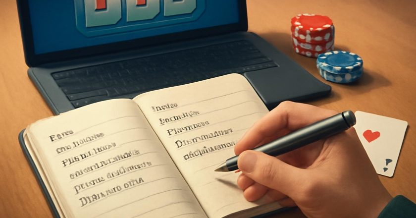 How to Keep an Online Gambling Session Log: A Practical Guide
